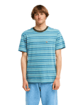 The Billabong Mens Baxter Crew T-Shirt in Real Teal