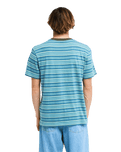 The Billabong Mens Baxter Crew T-Shirt in Real Teal