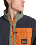Adventure Division Boundary Shore Fleece in Ombre Blue