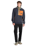 Adventure Division Boundary Shore Fleece in Ombre Blue