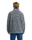 The Billabong Mens Adventure Division Tombstone 1/2 Zip Fleece Jacket in Raven
