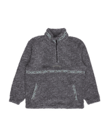 The Billabong Mens Adventure Division Tombstone 1/2 Zip Fleece Jacket in Raven