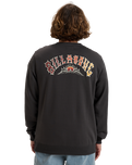 The Billabong Mens Foundation Crew Sweatshirt in Raven