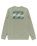The Billabong Mens Foundation Sweatshirt in Grey Green