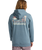 The Billabong Mens Foundation Hoodie in Slate Blue