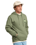 Foundation Hoodie in Moss Green