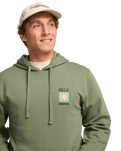 Foundation Hoodie in Moss Green