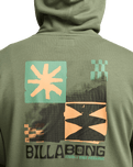 Foundation Hoodie in Moss Green