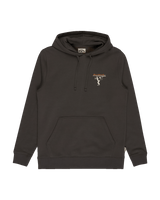 The Billabong Mens Droppin Hoodie in Raven