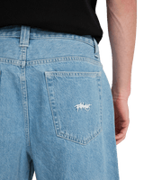 Big Denim Walkshorts in Bleach Wash