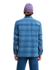 The Billabong Mens Offshore Jacquard Flannel Shirt in Real Teal