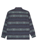 The Billabong Mens Offshore Jacquard Flannel Shirt in Ombre Blue