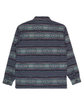 The Billabong Mens Offshore Jacquard Flannel Shirt in Ombre Blue
