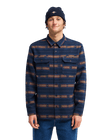 The Billabong Mens Offshore Jacquard Flannel Shirt in Navy