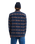 The Billabong Mens Offshore Jacquard Flannel Shirt in Navy