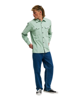Bong Days Shirt in Vintage Green