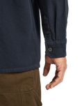 The Billabong Mens Del Mar Flannel Shirt in Dark Navy
