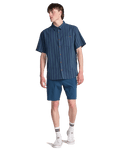 Sundays Jacquard Shirt in Denim