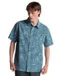 Solana Cord Shirt in Washed Blue
