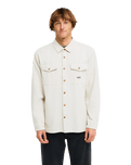 The Billabong Mens Del Mar Flannel Shirt in Chino