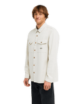The Billabong Mens Del Mar Flannel Shirt in Chino