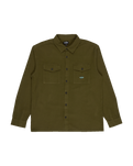 The Billabong Mens Del Mar Flannel Shirt in Winter Moss
