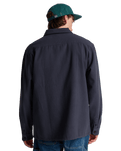 Del Mar Flannel Shirt in Charcoal Grey