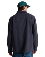 Del Mar Flannel Shirt in Charcoal Grey