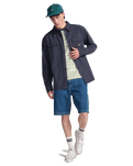 Del Mar Flannel Shirt in Charcoal Grey