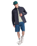 Del Mar Flannel Shirt in Charcoal Grey