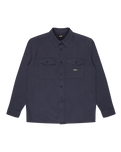 Del Mar Flannel Shirt in Charcoal Grey