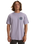 The Billabong Mens Know The Feeling T-Shirt in Light Purple