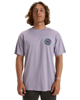 The Billabong Mens Know The Feeling T-Shirt in Light Purple