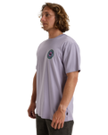 The Billabong Mens Know The Feeling T-Shirt in Light Purple