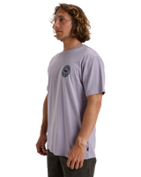 The Billabong Mens Know The Feeling T-Shirt in Light Purple