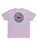 The Billabong Mens Know The Feeling T-Shirt in Light Purple