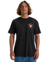 The Billabong Mens Lunch Break T-Shirt in Washed Black