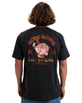 The Billabong Mens Lunch Break T-Shirt in Washed Black