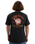 The Billabong Mens Lunch Break T-Shirt in Washed Black