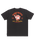 The Billabong Mens Lunch Break T-Shirt in Washed Black