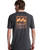 Stamp T-Shirt in Ombre Blue