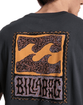 Stamp T-Shirt in Ombre Blue