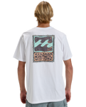 The Billabong Mens Stamp T-Shirt in White