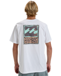 The Billabong Mens Stamp T-Shirt in White