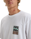 The Billabong Mens Stamp T-Shirt in White