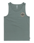 The Billabong Mens Rotor Diamond Vest in Dark Slate