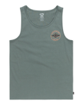 The Billabong Mens Rotor Diamond Vest in Dark Slate