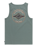 The Billabong Mens Rotor Diamond Vest in Dark Slate