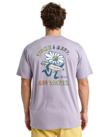 The Billabong Mens Add Water T-Shirt in Light Purple