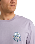 The Billabong Mens Add Water T-Shirt in Light Purple
